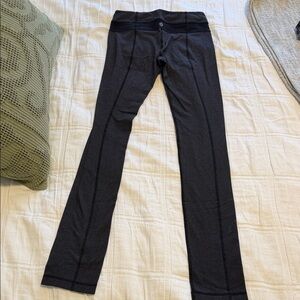 Black Patterned Leggings